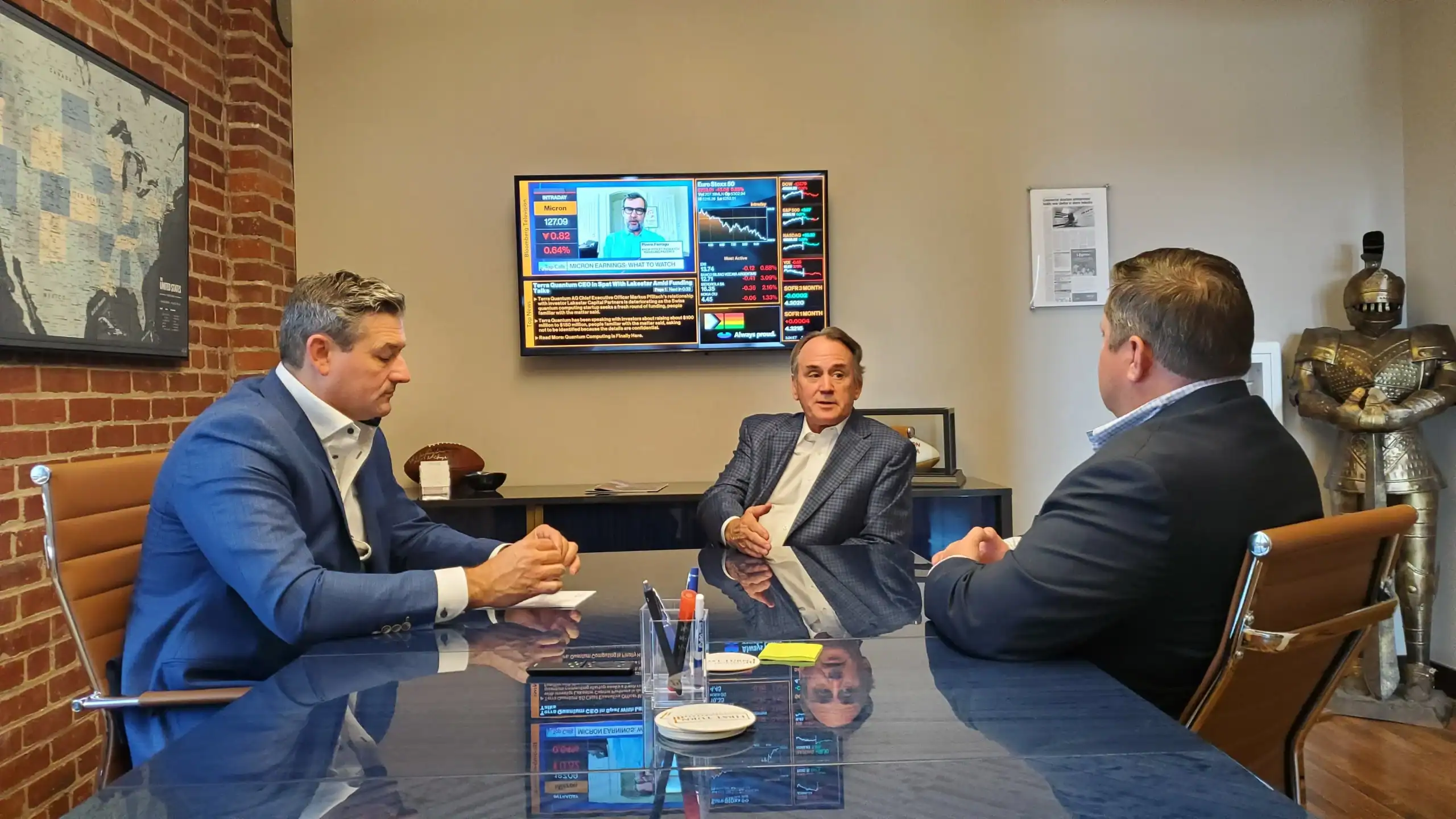 First Turn Capital Boardroom Meeting