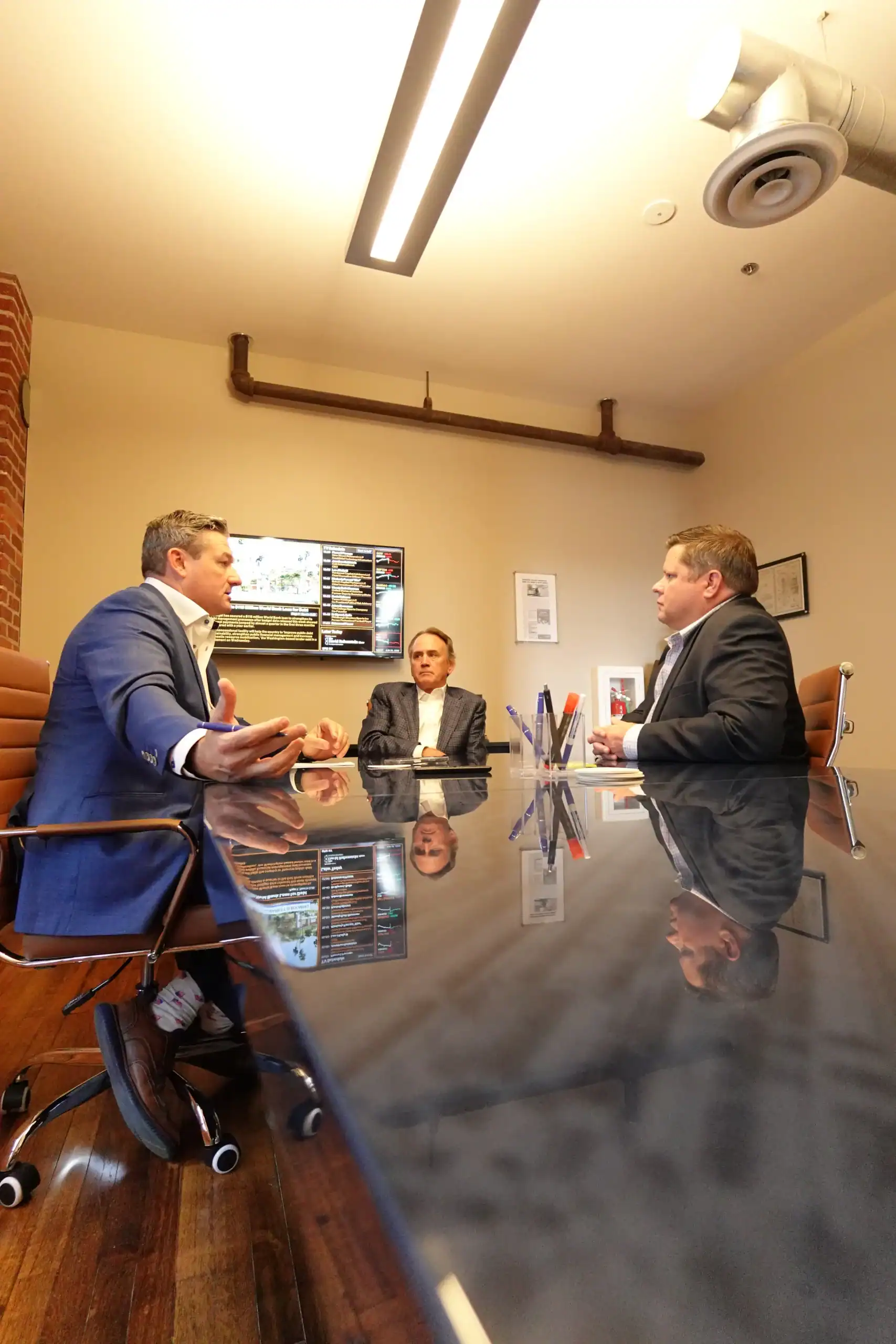 First Turn Capital Boardroom Meeting